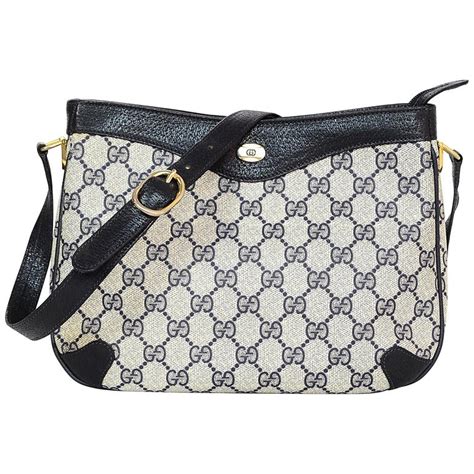 navy gucci crossbody bag